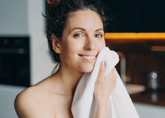La douceur de vos serviettes de bain Lueur Création Française écologiques certifiées OEKO-TEX® 